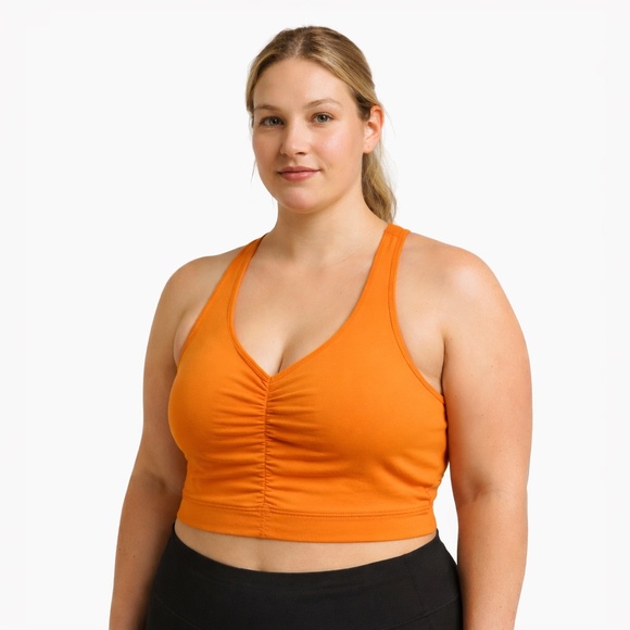 Active Zone Other - ✌️2/$10✌️Additionelle Active Zone Orange Racerback Sports Bra – Plus Size 1X GUC